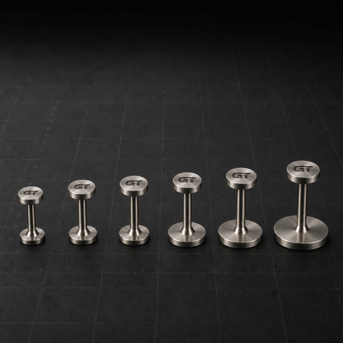 GT Titanium Small Round Kit — 6 Piece